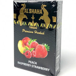 Al Shaha Peach Raspberry Strawberry